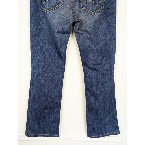 Big Star Denim Jeans Remy Bootcut Low Rise Western Y2K Boho Blue Size 28 - Picture 7 of 13